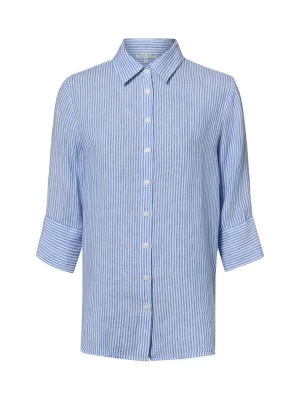 Foto van product Marie Lund Blouse 'Rihab' blauw / wit