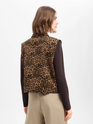 Foto van product Marie Lund Bodywarmer bruin / zwart