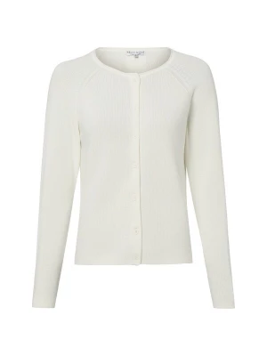 Foto van product Marie Lund Gebreid vest wolwit