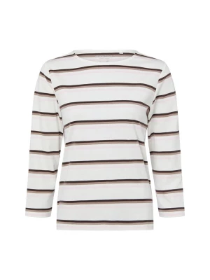 Foto van product Marie Lund Shirt ecru / chocoladebruin / mokka