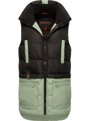 Foto van product MARIKOO Bodywarmer 'Kiraraa' mintgroen / zwart