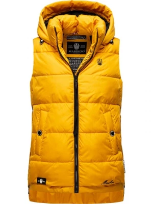 Foto van product MARIKOO Bodywarmer 'Zarinaa' goudgeel