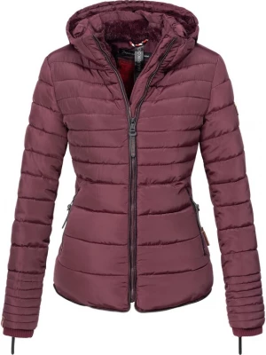 Foto van product MARIKOO Winterjas 'Amber' wijnrood