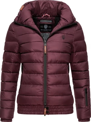 Foto van product MARIKOO Winterjas 'Poison' bordeaux / zwart / wit