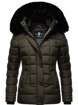 Foto van product MARIKOO Winterjas 'Qesraa' antraciet / zwart