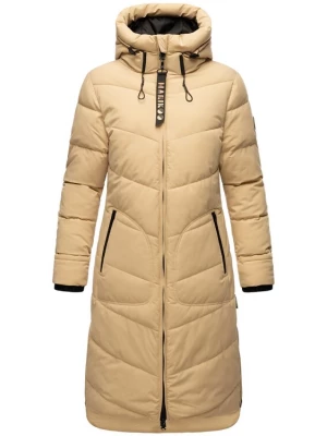 Foto van product MARIKOO Wintermantel 'Benikoo' beige / zwart