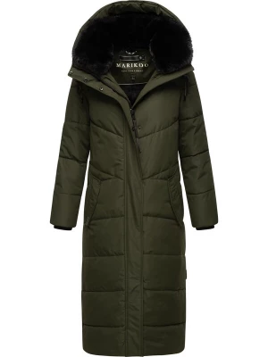 Foto van product MARIKOO Wintermantel 'Hingucker XIV-1' olijfgroen / zwart
