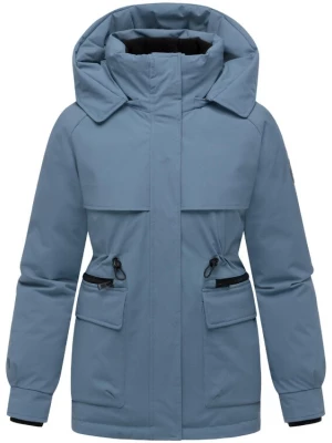 Foto van product MARIKOO Wintermantel 'Shigaraa XVI' blauw / duifblauw
