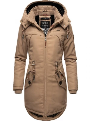 Foto van product MARIKOO Winterparka 'Kamii' lichtbruin