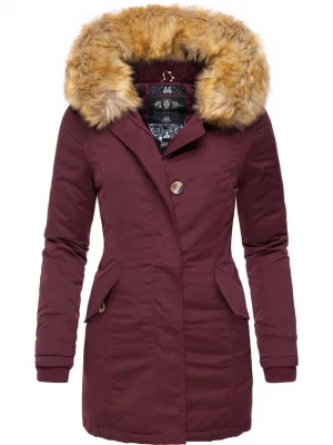 Foto van product MARIKOO Winterparka 'Karmaa' wijnrood