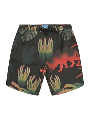 Foto van product MARKET Broek 'Vision Quest' spar / perzik / oranjerood / zwart