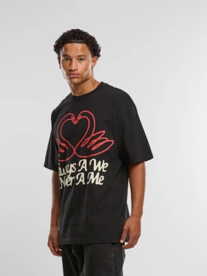 Foto van product MARKET Shirt 'Always We' lichtbeige / rood / black denim