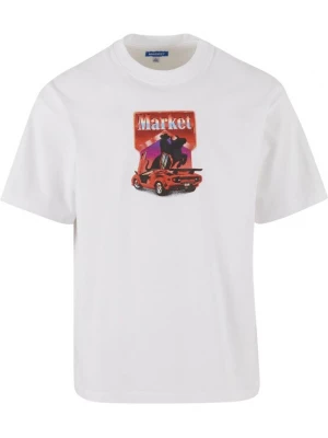 Foto van product MARKET Shirt 'Bullrider' lila / rood / zwart / wit
