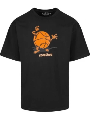 Foto van product MARKET Shirt 'Devil Ball' oranje / zwart / wit