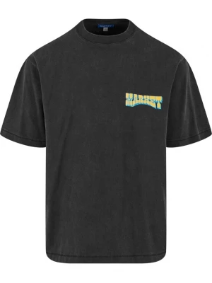 Foto van product MARKET Shirt 'Farmers' azuur / goudgeel / lichtgroen / zwart