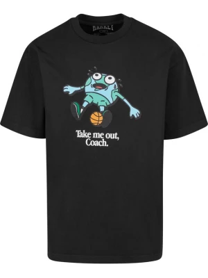 Foto van product MARKET Shirt 'Personal Foul' turquoise / lichtblauw / zwart / wit