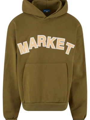 Foto van product MARKET Sweatshirt 'Expansion' sand / olijfgroen