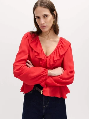 Foto van product Marks & Spencer Blouse 'Taillierte' rood