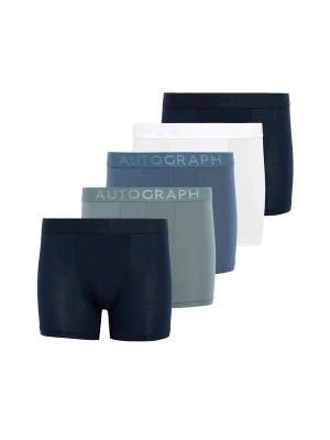 Foto van product Marks & Spencer Boxershorts blauw / marine / mintgroen / zwart / wit
