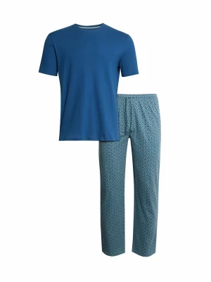 Foto van product Marks & Spencer Pyjama lang blauw / azuur / donkerblauw