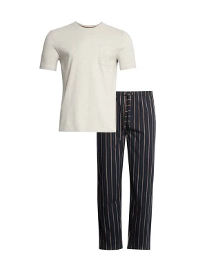 Foto van product Marks & Spencer Pyjama lang brokaat / lichtgrijs / zwart