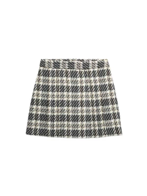 Foto van product Marks & Spencer Rok sand / donkerblauw / donkergeel