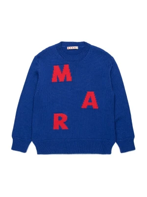 Foto van product Marni Trui kobaltblauw / rood