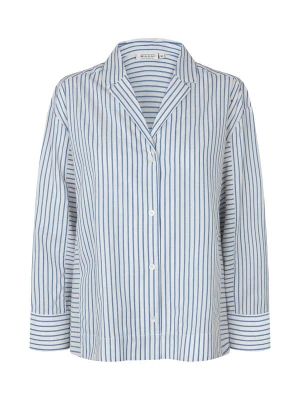 Foto van product Masai Blouse 'Isolisse' blauw / wit