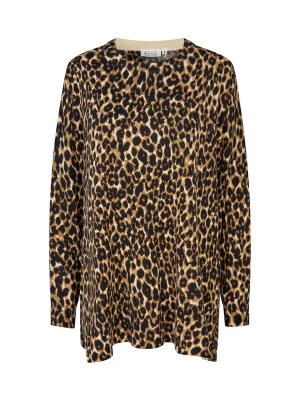 Foto van product Masai Blouse 'MaFeluci' bruin / zwart