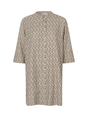 Foto van product Masai Tuniek 'Geam' beige / zwart