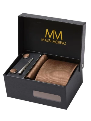 Foto van product Massi Morino Stropdas bruin