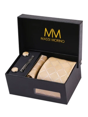 Foto van product Massi Morino Stropdas champagne