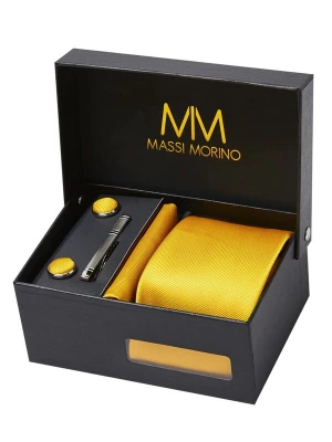 Foto van product Massi Morino Stropdas geel
