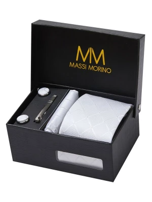 Foto van product Massi Morino Stropdas wit