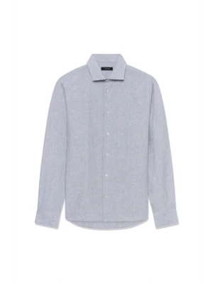 Foto van product Matinique Overhemd 'Marc' blauw gemêleerd