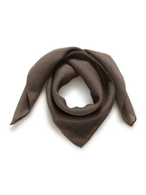 Foto van product Matinique Sjaal 'Woolbal' bruin