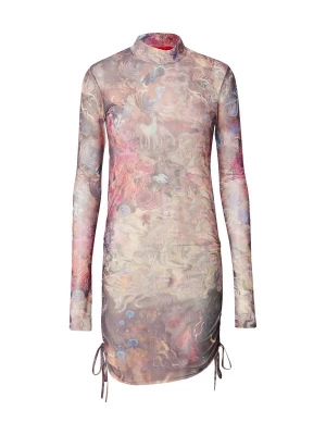 Foto van product MAX&Co. Cocktailjurk 'RAFIA' blauw / bruin / grijs / pink