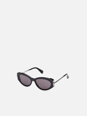 Foto van product Max Mara Zonnebril 'Maxmara MM0167 Shiny bordeaux / 16 / 140 Women Sunglasses' zwart
