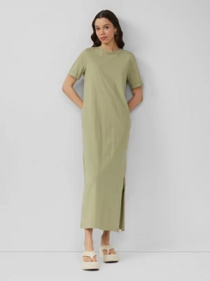 Foto van product maxi jersey jurk QS groen