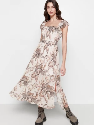 Foto van product Maxi-jurk AllSaints zandkleur