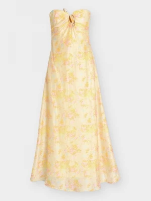 Foto van product Maxi-jurk bardot geel
