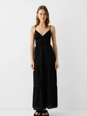 Foto van product Maxi-jurk Bershka zwart