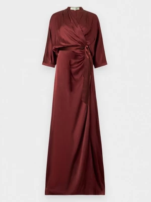 Foto van product Maxi-jurk Diane Von Furstenberg donkerrood