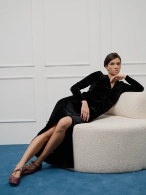Foto van product Maxi-jurk Ganni zwart