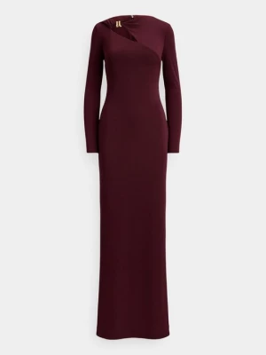 Foto van product Maxi-jurk Lauren Ralph Lauren bordeauxrood
