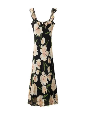 Foto van product Maxi-jurk Mango zwart