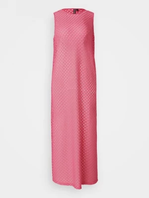 Foto van product Maxi-jurk Pieces donkerroze
