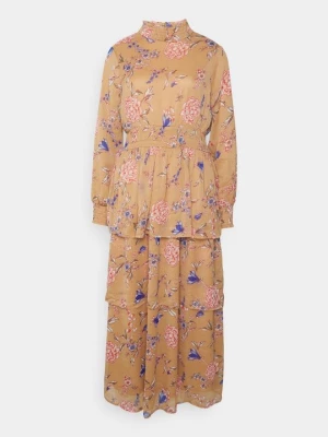 Foto van product Maxi-jurk Pieces lichtbruin