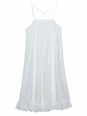 Foto van product Maxi-jurk Stradivarius wit