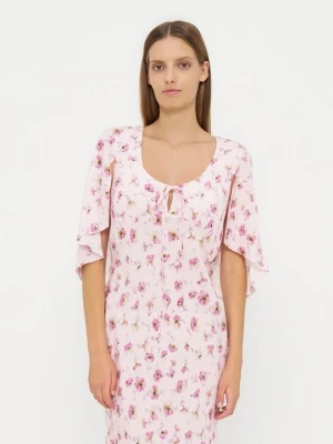 Foto van product Maxi-jurk TWINSET donkerroze